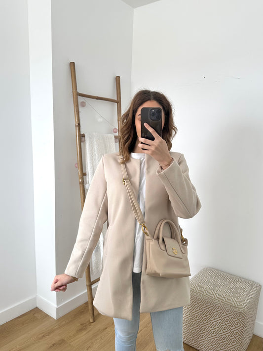 Manteau style blazer