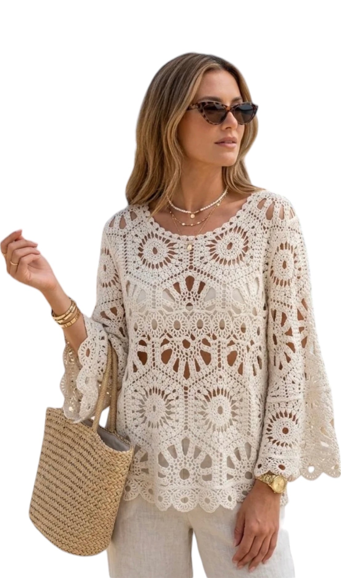 Top en crochet