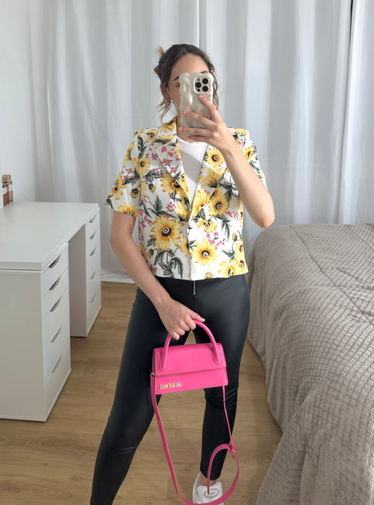 Blazer manche courte