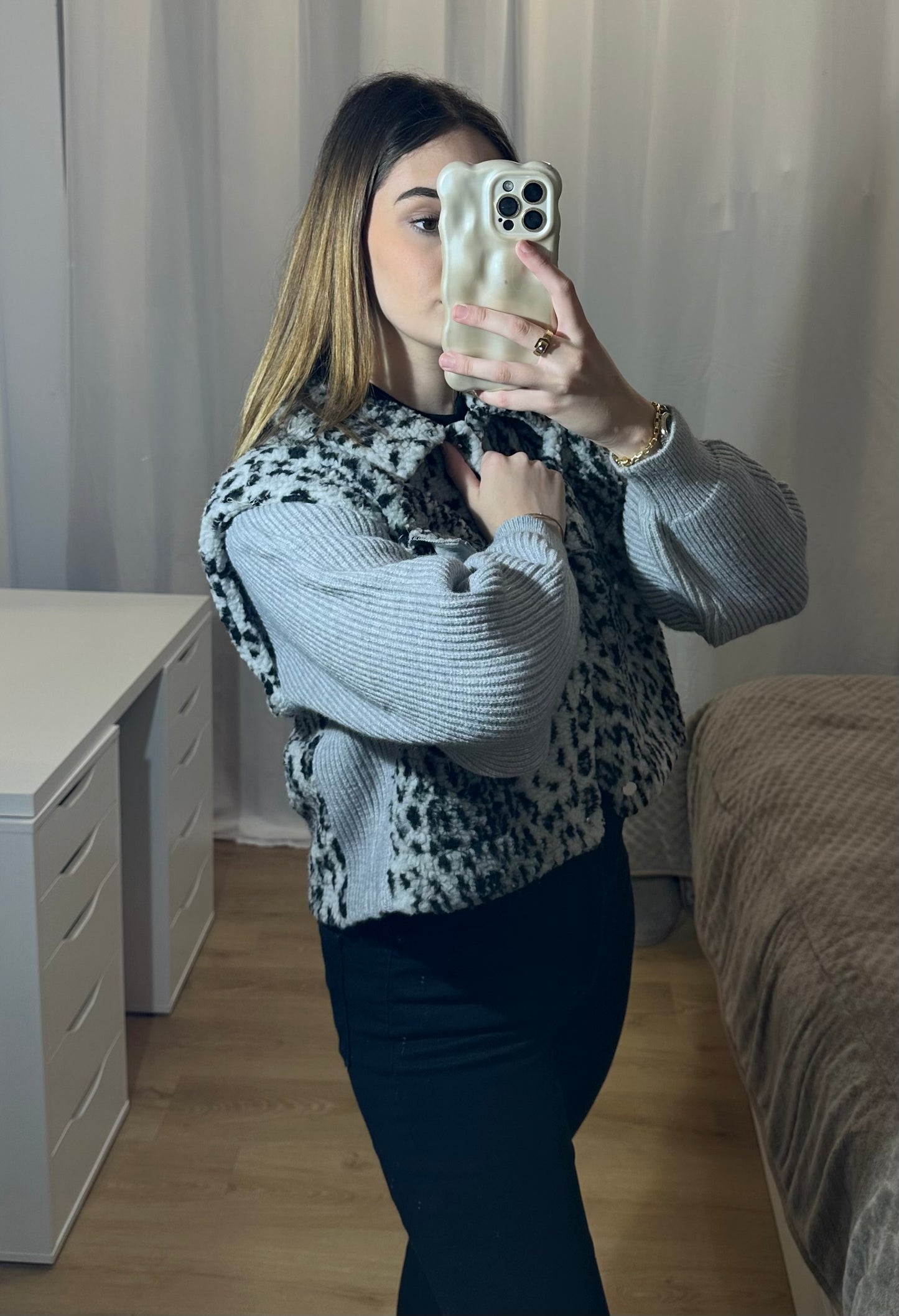 Veste léopard