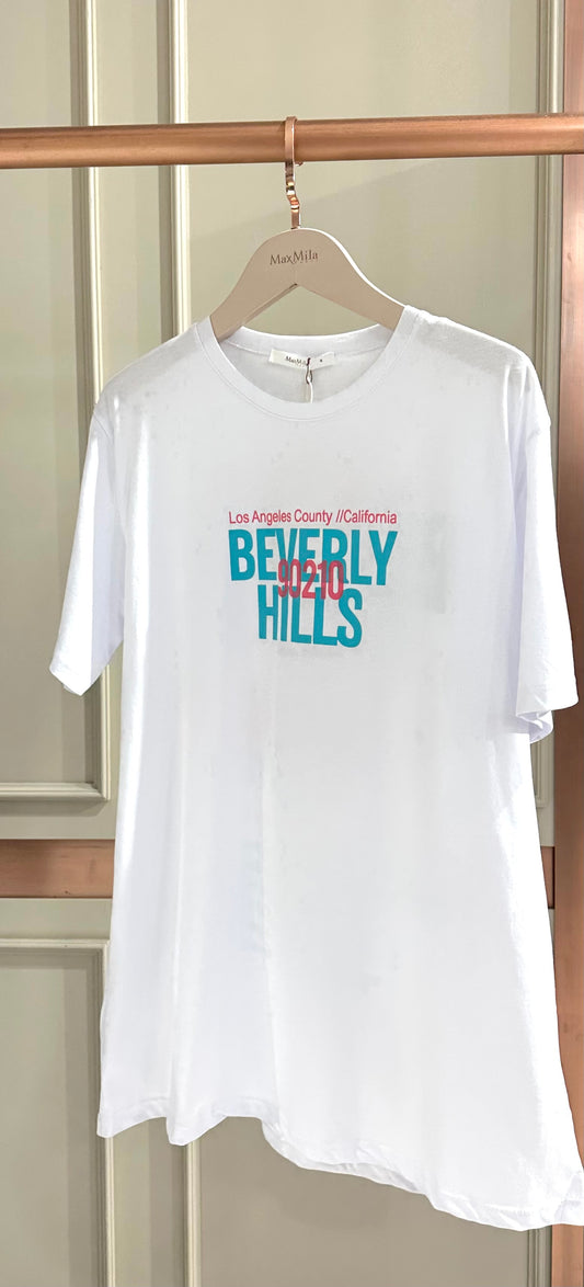 Tee shirt inscription au dos