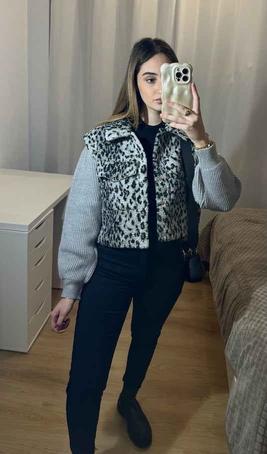 Veste léopard
