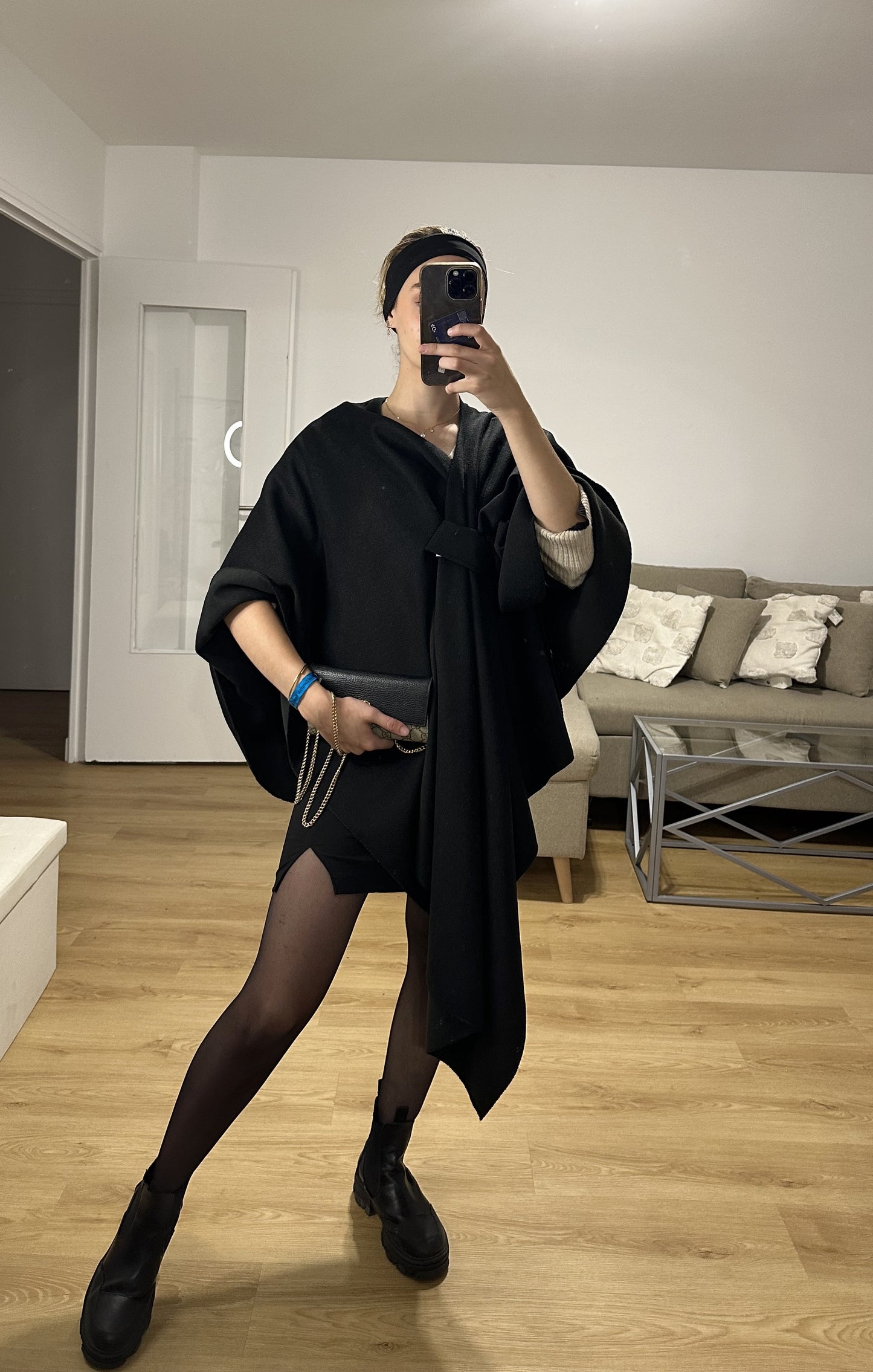 Poncho à nouer