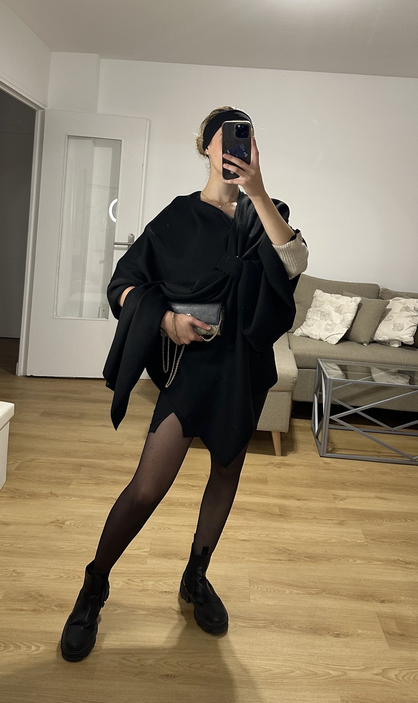 Poncho à nouer