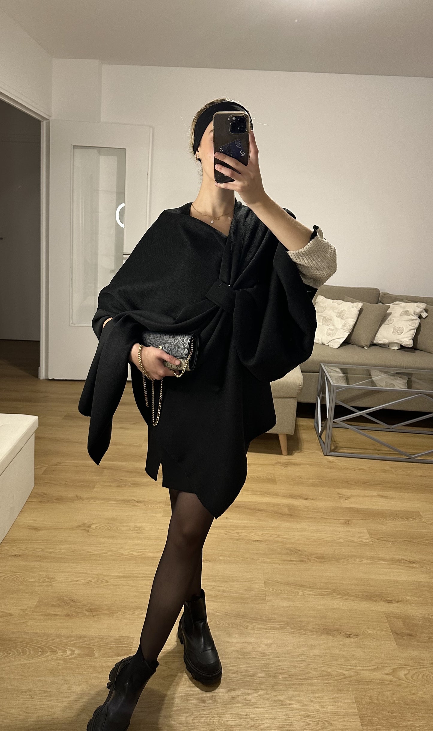 Poncho à nouer