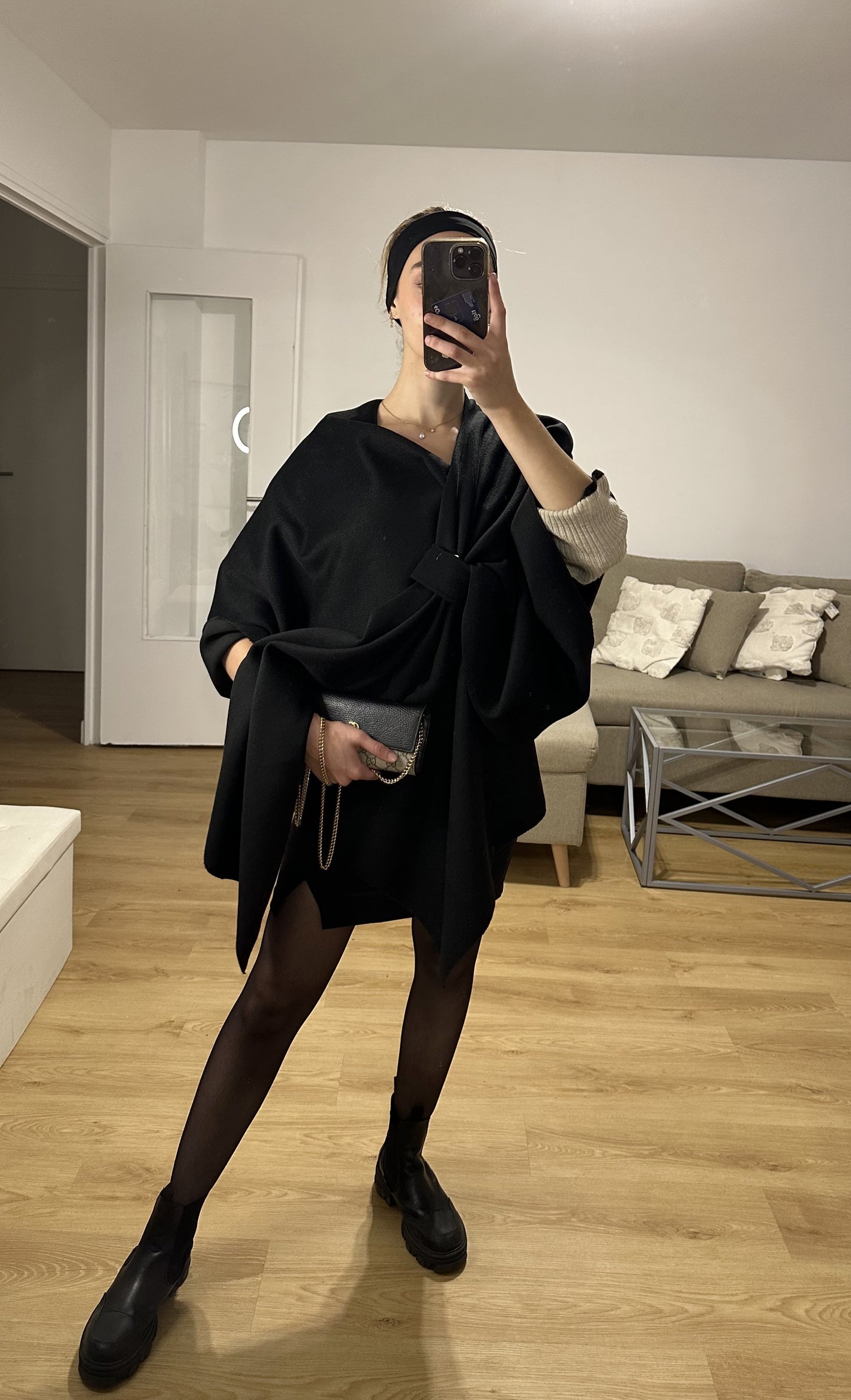 Poncho à nouer